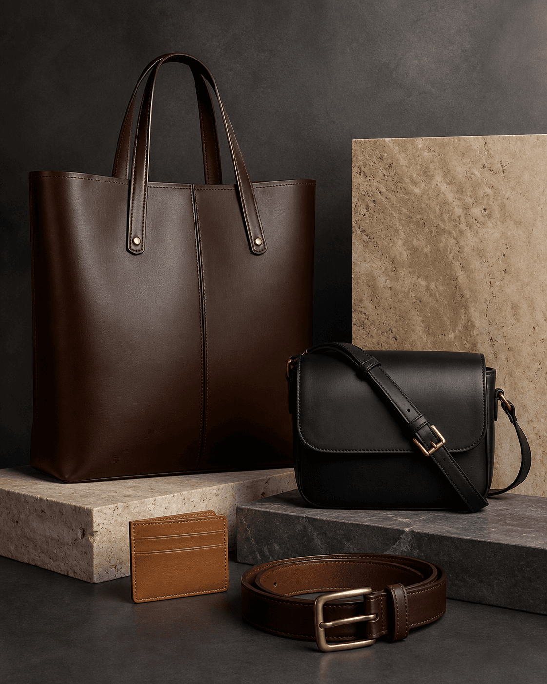 Leather apparel & goods apparel category